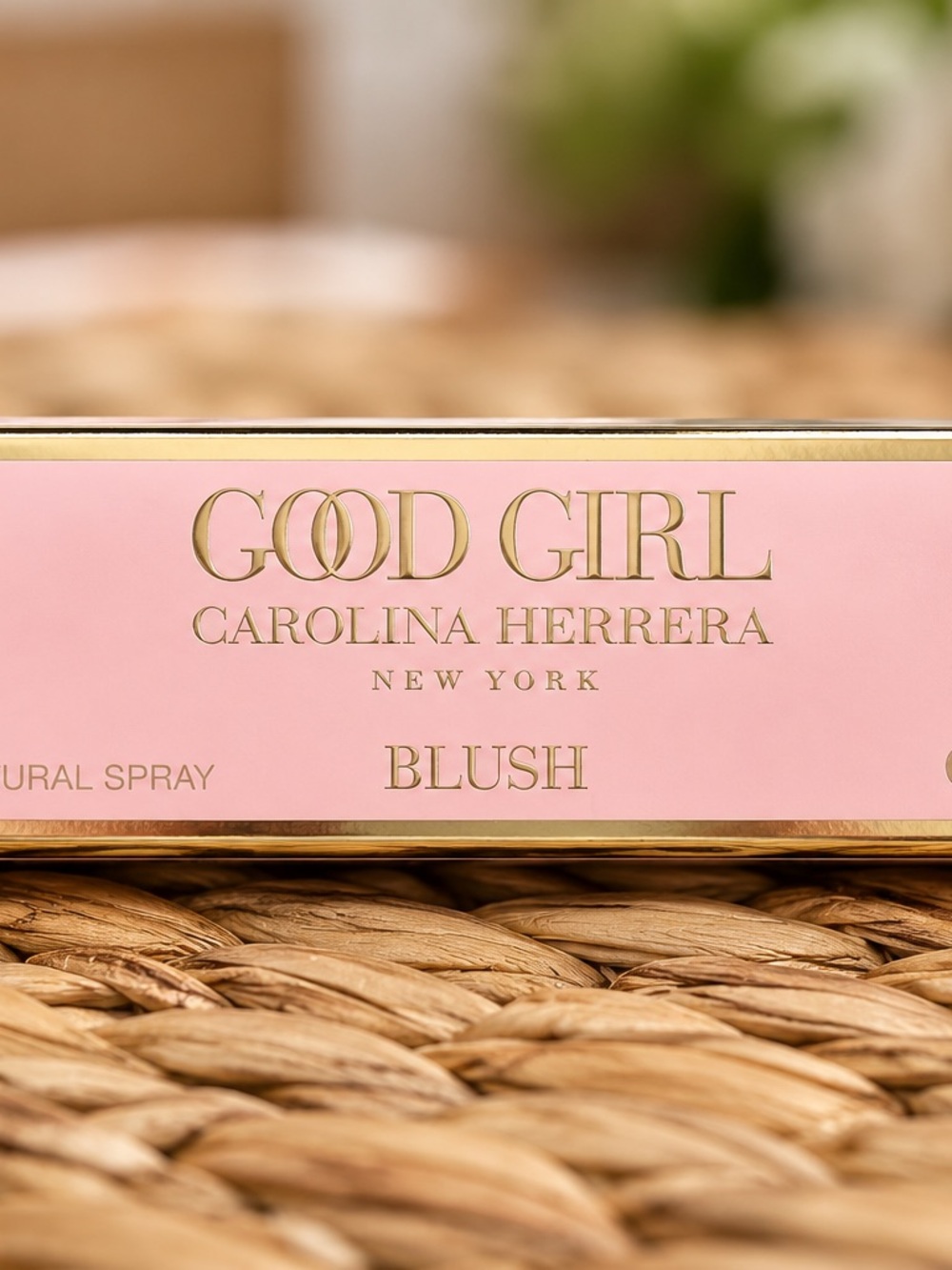 Carolina Herrera Good Girl Blush Box - Soft Pink with Gold Accents